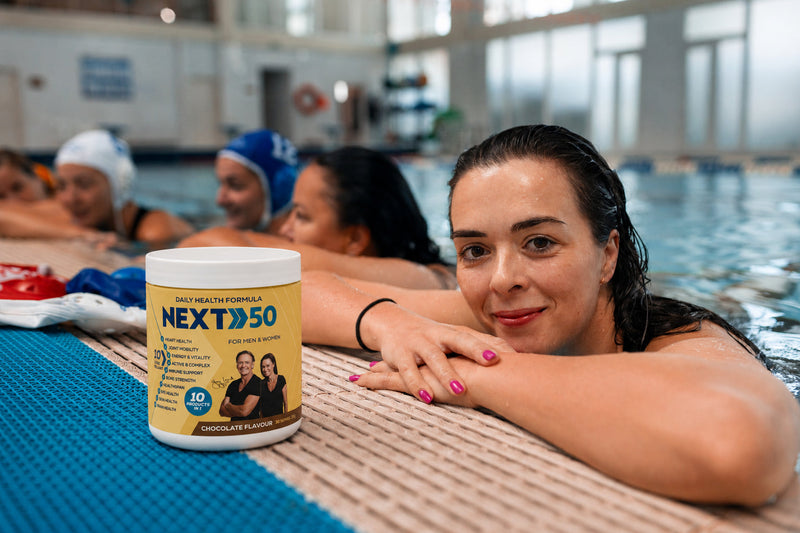 Adult swimming for low-impact joint-friendly exercise
