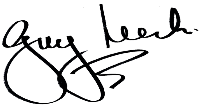 Guy Leech signature